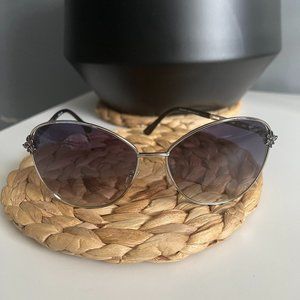 Swarovski Butterfly Frame Sunglasses